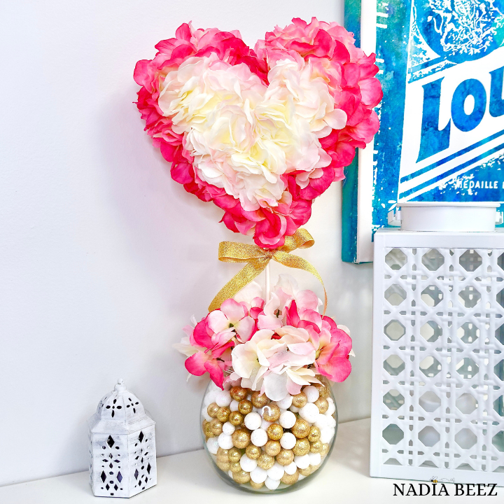 Heart Valentine’s Centerpiece